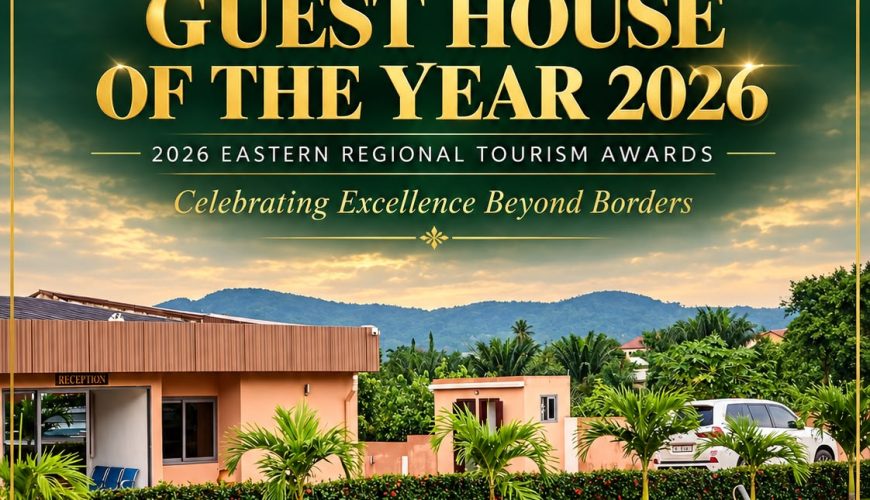 PROUDLY NOMINATED: GUEST HOUSE OF THE YEAR 2026